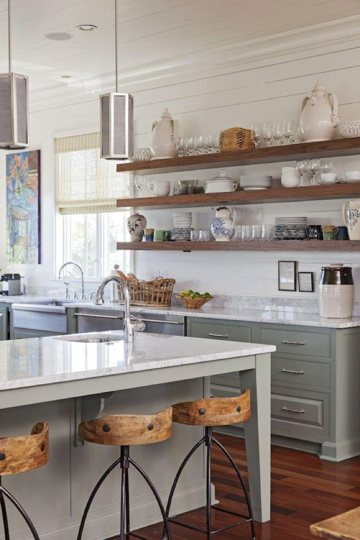 2019 Kitchen Trend Open Shelving Gem, Kitchen Cabinets In Edmonton Ab Canada