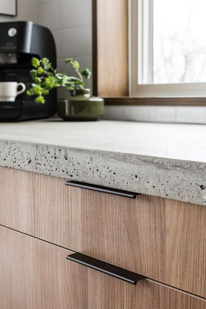 Concrete Countertops Gem Cabinets